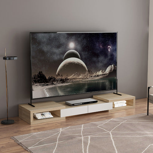 MONUMENT FURNITURE 250CM SPLIT EXPANDABLE TV UNIT