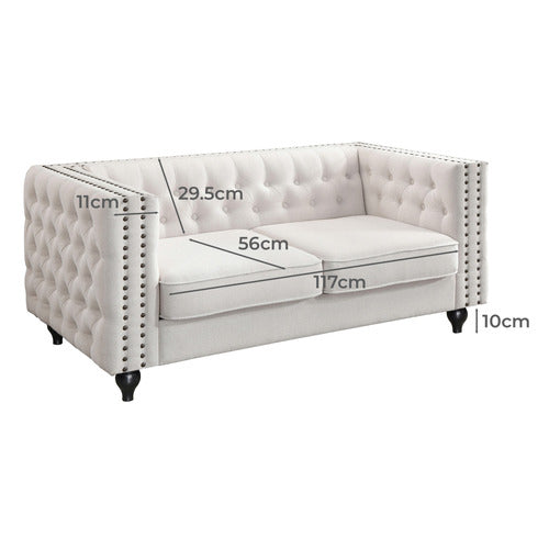 BY DESIGNS STANLEY 2 SEATER SOFA