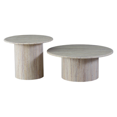 KEYS ROAD DESIGNS STATEN MARBLE COFFEE TABLE