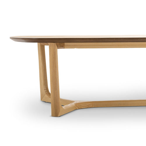 CONTINENTAL DESIGNS STEVIE ASH WOOD OAK COFFEE TABLE