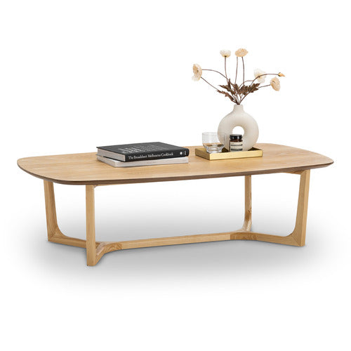 CONTINENTAL DESIGNS STEVIE ASH WOOD OAK COFFEE TABLE