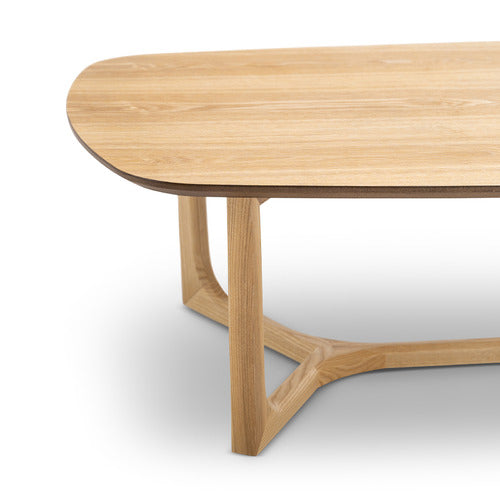 CONTINENTAL DESIGNS STEVIE ASH WOOD OAK COFFEE TABLE