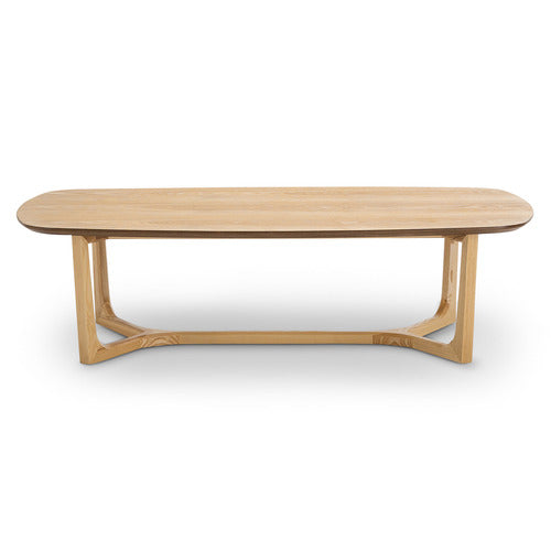 CONTINENTAL DESIGNS STEVIE ASH WOOD OAK COFFEE TABLE