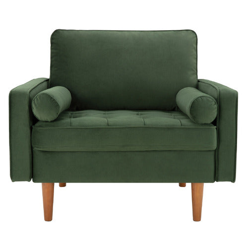 STOCKHOLM VELVET ARMCHAIR