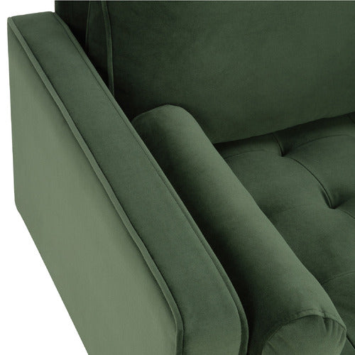 STOCKHOLM VELVET ARMCHAIR