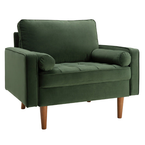 STOCKHOLM VELVET ARMCHAIR