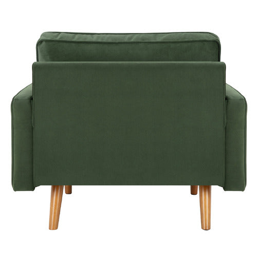 STOCKHOLM VELVET ARMCHAIR