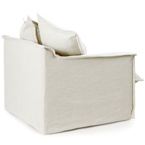 HYDE PARK HOME CUMULUS COTTON SLIPCOVER ARMCHAIR