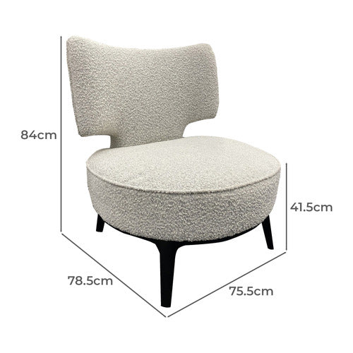 LEGACY FURNITURE SYBIL BOUCLE ACCENT CHAIR