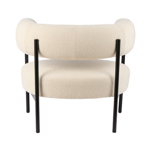 THE HOME COLLECTIVE SYLVIA BOUCLE ARMCHAIR