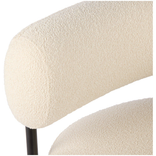 THE HOME COLLECTIVE SYLVIA BOUCLE ARMCHAIR