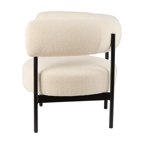 THE HOME COLLECTIVE SYLVIA BOUCLE ARMCHAIR