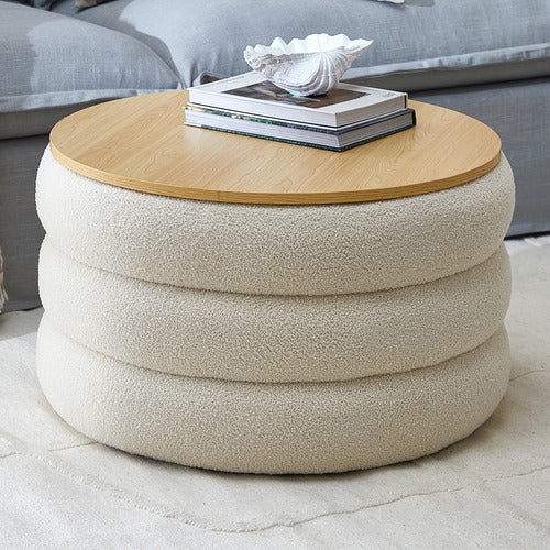 TOBY TEDDY STORAGE OTTOMAN/COFFEE TABLE
