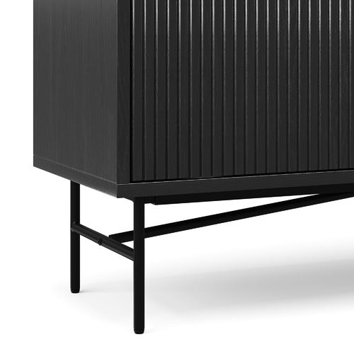 CONTINENTAL DESIGNS TABITHA RIPPLE SLATTED TV UNIT