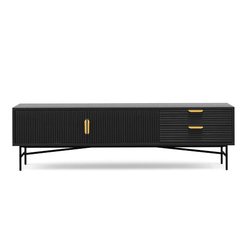CONTINENTAL DESIGNS TABITHA RIPPLE SLATTED TV UNIT