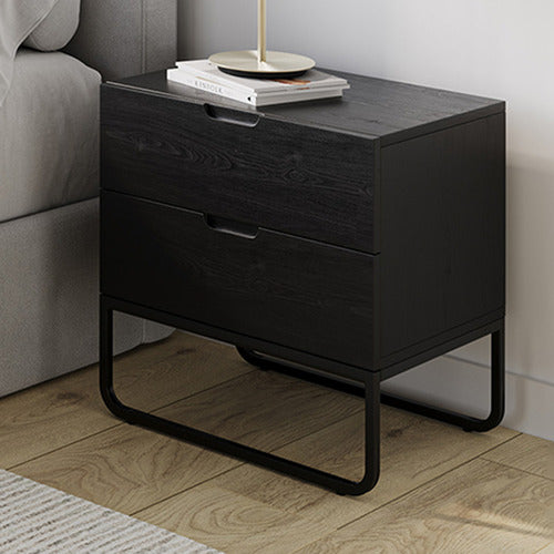 CONTINENTAL DESIGNS TANISHA 2 DRAWER BEDSIDE TABLE