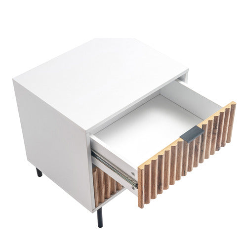 CAPE FURNITURE TERRA 2 DRAWER BEDSIDE TABLE