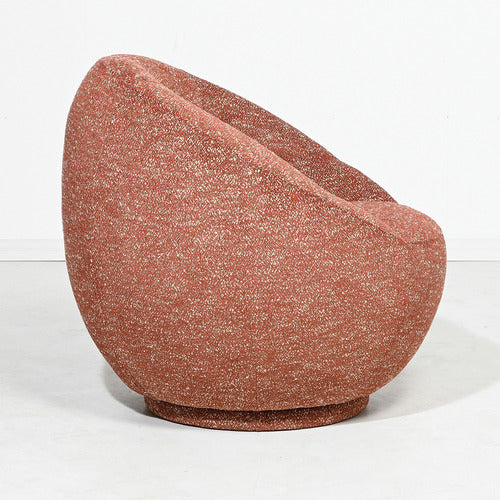 BROOKLYN AND BELLA TERRA RED CLARA SWIVEL ACCENT CHAIR