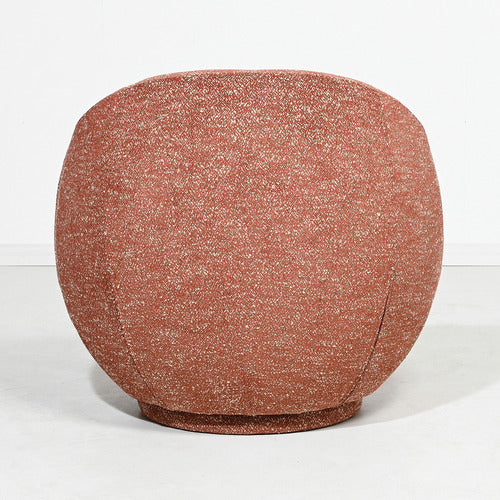 BROOKLYN AND BELLA TERRA RED CLARA SWIVEL ACCENT CHAIR
