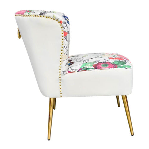 SHIRLEY LANE FURNITURE TERRELL VELVET ACCENT CHAIR