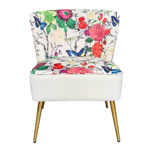 SHIRLEY LANE FURNITURE TERRELL VELVET ACCENT CHAIR