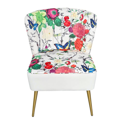 SHIRLEY LANE FURNITURE TERRELL VELVET ACCENT CHAIR