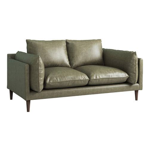 TERRY 2 SEATER GENUINE LEATHER SOFA