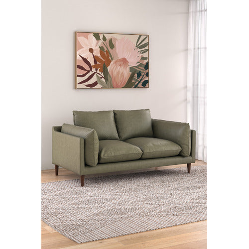TERRY 2 SEATER GENUINE LEATHER SOFA