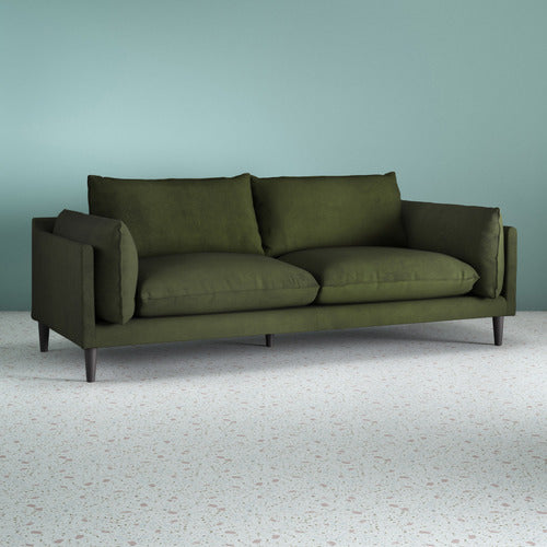 TERRY 3 SEATER VELVET SOFA