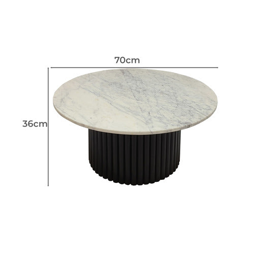 LEGACY FURNITURE TERRY MARBLE COFFEE TABLE