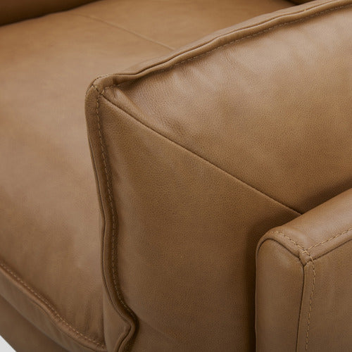 TERRY PREMIUM GENUINE LEATHER ARMCHAIR