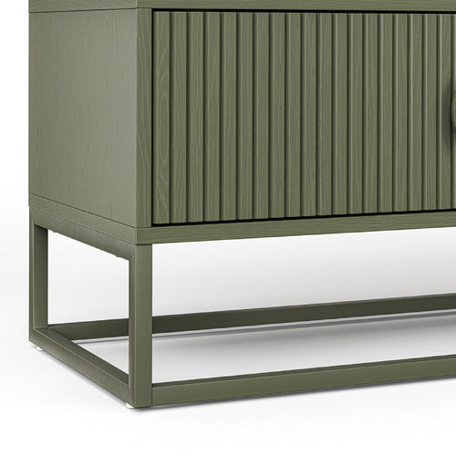 CONTINENTAL DESIGNS TESSA RIPPLE SLATTED TV UNIT