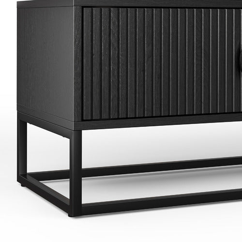 CONTINENTAL DESIGNS TESSA RIPPLE SLATTED TV UNIT