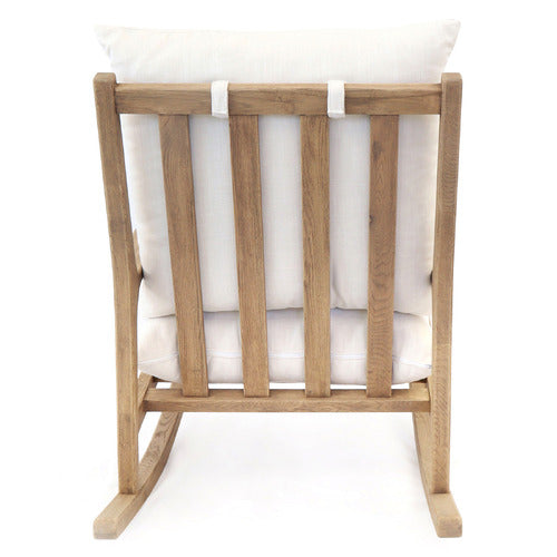 HYDE PARK HOME THORNETTE OAK WOOD ROCKING CHAIR