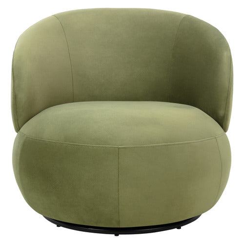 TILLY VELVET SWIVEL ARMCHAIR