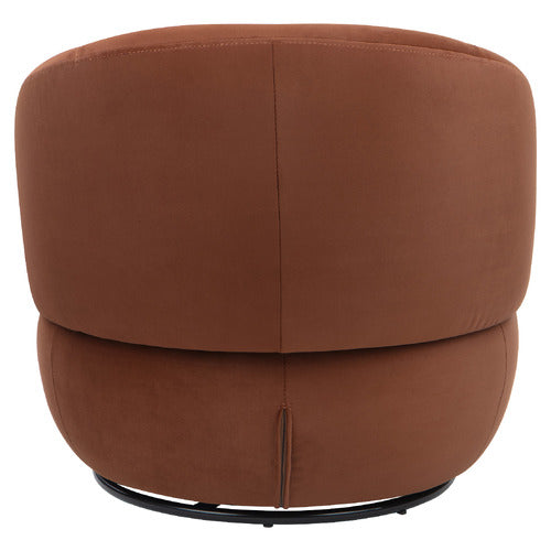 TILLY VELVET SWIVEL ARMCHAIR