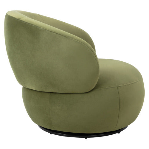 TILLY VELVET SWIVEL ARMCHAIR
