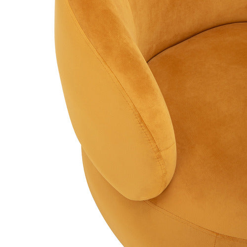 TILLY VELVET SWIVEL ARMCHAIR