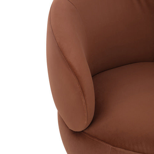TILLY VELVET SWIVEL ARMCHAIR