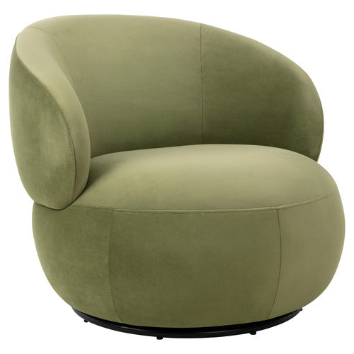 TILLY VELVET SWIVEL ARMCHAIR