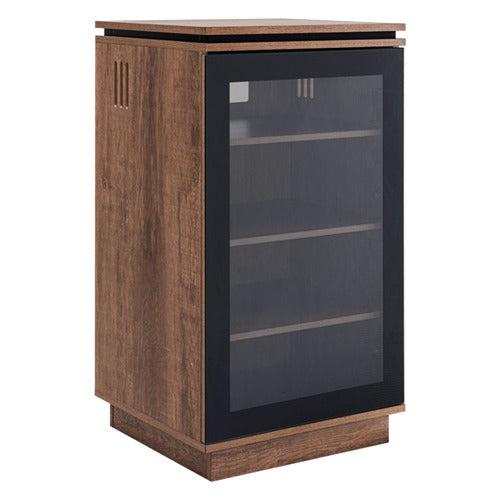 MONUMENT FURNITURE IR-FRIENDLY ENCLOSED HI-FI GLASS-TOP RACK