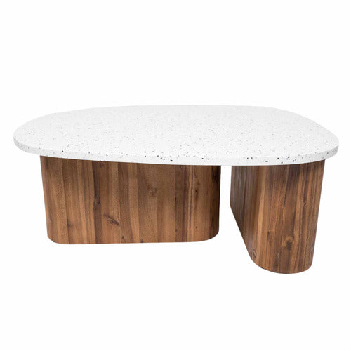 TOBAGO TERRAZZO OUTDOOR COFFEE TABLE