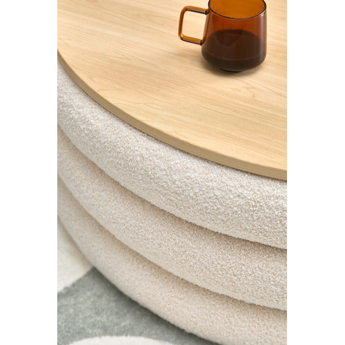 TOBY TEDDY STORAGE OTTOMAN/COFFEE TABLE
