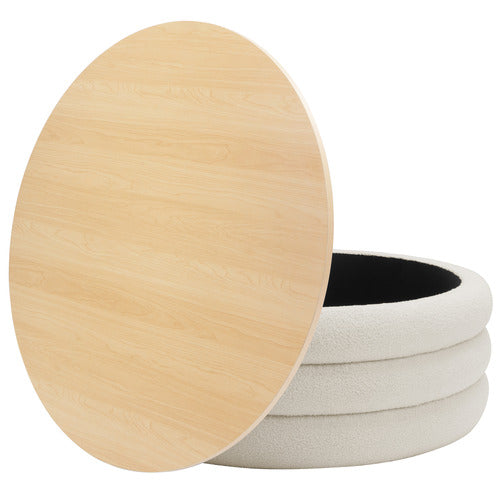 TOBY TEDDY STORAGE OTTOMAN/COFFEE TABLE