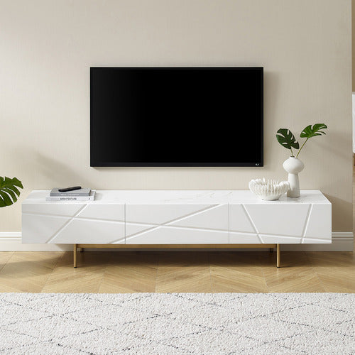 SOUTHERN STYLERS TREVOR CERAMIC ENTERTAINMENT UNIT