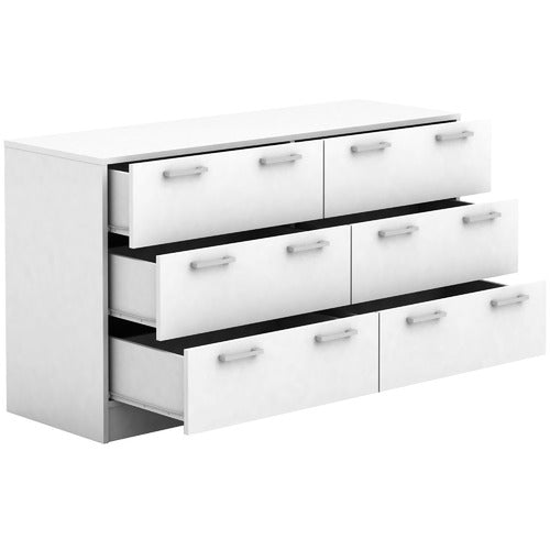 WEST VALLEY INTERIORS TRIBECA 6 DRAWER LOWBOY DRESSER