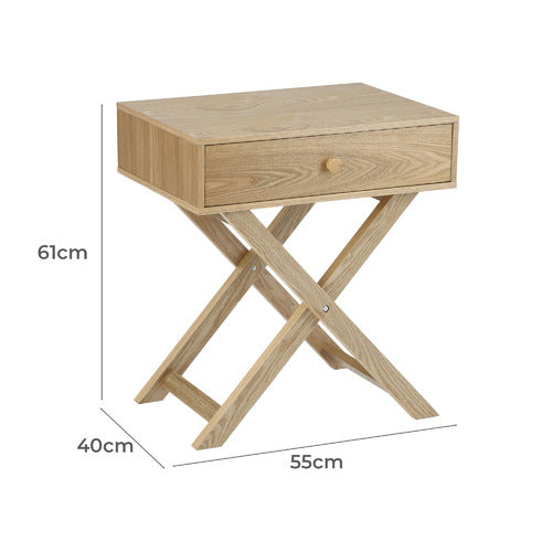 TWIN LAKES BEDSIDE TABLE