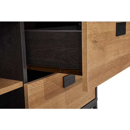 MIKASA FURNITURE 2 TONE FLEUR ENTERTAINMENT UNIT