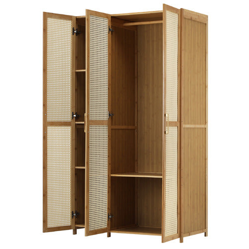 LIVING FUSION TYRO 3 DOOR BAMBOO WARDROBE