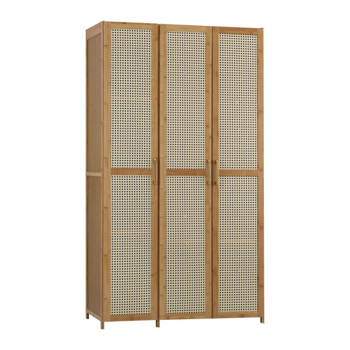 LIVING FUSION TYRO 3 DOOR BAMBOO WARDROBE